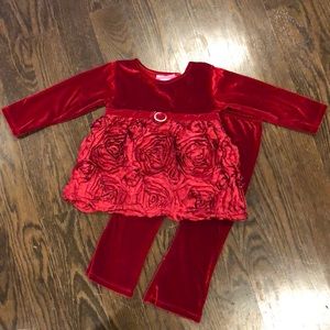 Perrfect Red Velvet Set